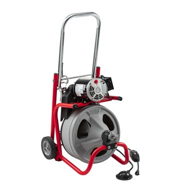 RIDGID K-3800 Drum Machine – lengva ir kompaktiška būgninė kanalizacijos valymo mašina