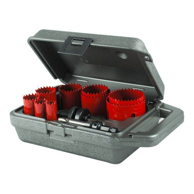 RIDGID Hole Saw Kit – profesionalus bi-metalo karūnėlių rinkinys skylių pjovimui