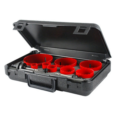 RIDGID Hole Saw Kit – profesionalus bi-metalo karūnėlių rinkinys skylių pjovimui