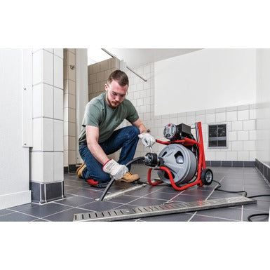 RIDGID K-3800 Drum Machine – lengva ir kompaktiška būgninė kanalizacijos valymo mašina