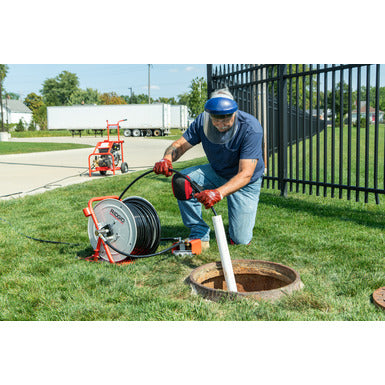RIDGID KJ-3100 Water Jetter – profesionali kanalizacijos valymo (hidro-jet) įranga, 3000 psi