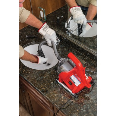 RIDGID PowerClear – kompaktiška elektrinė kanalizacijos valymo mašina