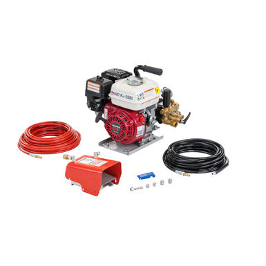 RIDGID KJ2200 Water Jetter – aukšto slėgio vamzdžių valymo įranga