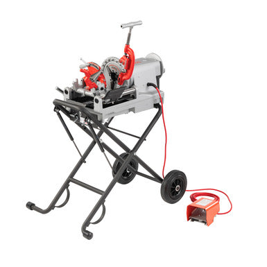 RIDGID 300 Compact sriegimo staklės – dovana sulankstomas stovas