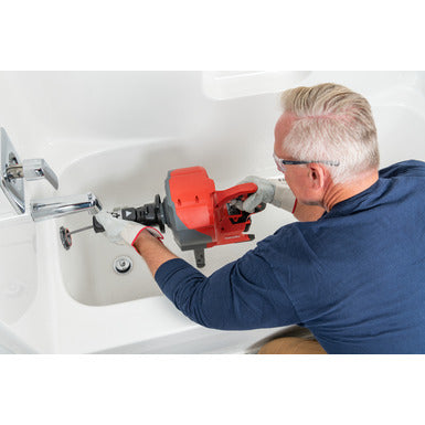 K-46 Cordless SinkSnake™ akumuliatorinė kanalizacijos valymo gyvatė