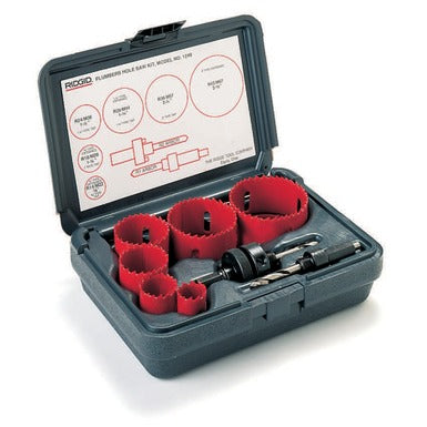 RIDGID Hole Saw Kit – profesionalus bi-metalo karūnėlių rinkinys skylių pjovimui