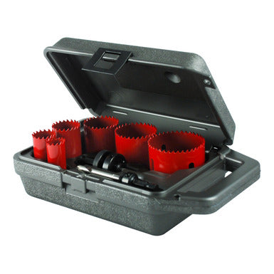 RIDGID Hole Saw Kit – profesionalus bi-metalo karūnėlių rinkinys skylių pjovimui