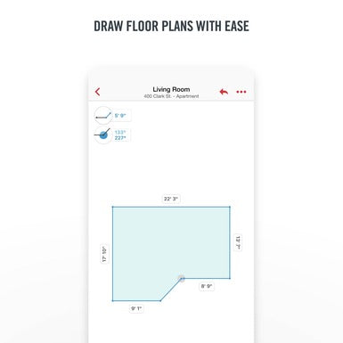 RIDGID Sketch – matavimų ir planų kūrimo programėlė (mobile app)