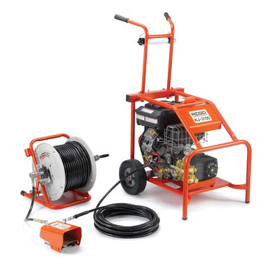 RIDGID KJ-3100 Water Jetter – profesionali kanalizacijos valymo (hidro-jet) įranga, 3000 psi