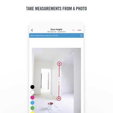 RIDGID Sketch – matavimų ir planų kūrimo programėlė (mobile app)
