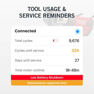 RIDGID Link – įrankių ir diagnostikos ryšio platforma