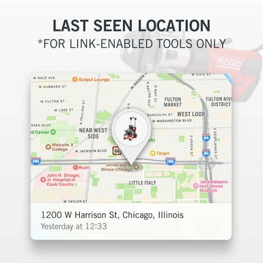 RIDGID Link – įrankių ir diagnostikos ryšio platforma