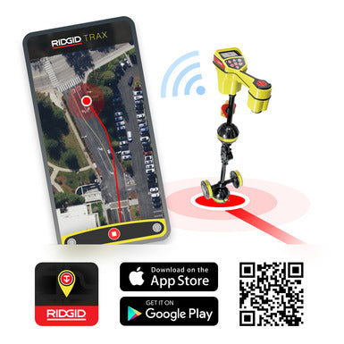 RIDGID Trax – pažangi vietos nustatymo ir diagnostikos sistema